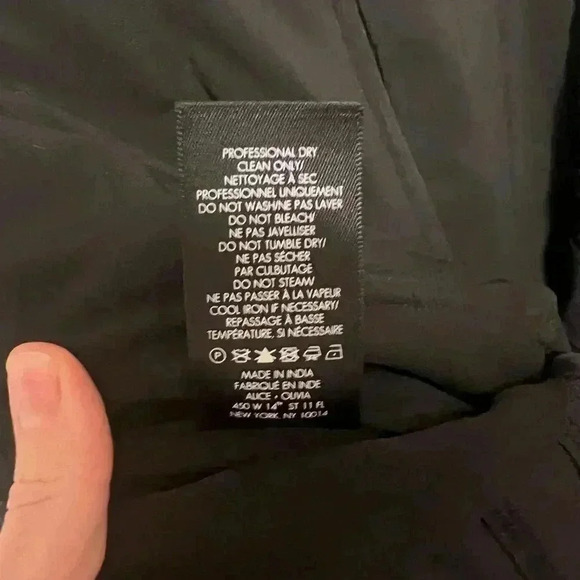 Strapless Jumpsuit Black Alice + Olivia Women’s size 2, small - embellished - Picture 13 of 13